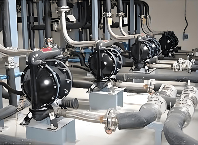 RVE32-seriens løsninger på membranpumper