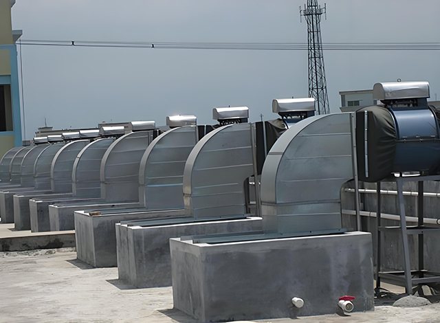 Anvendelse af RVE32-serien i kedelventilatorsystem